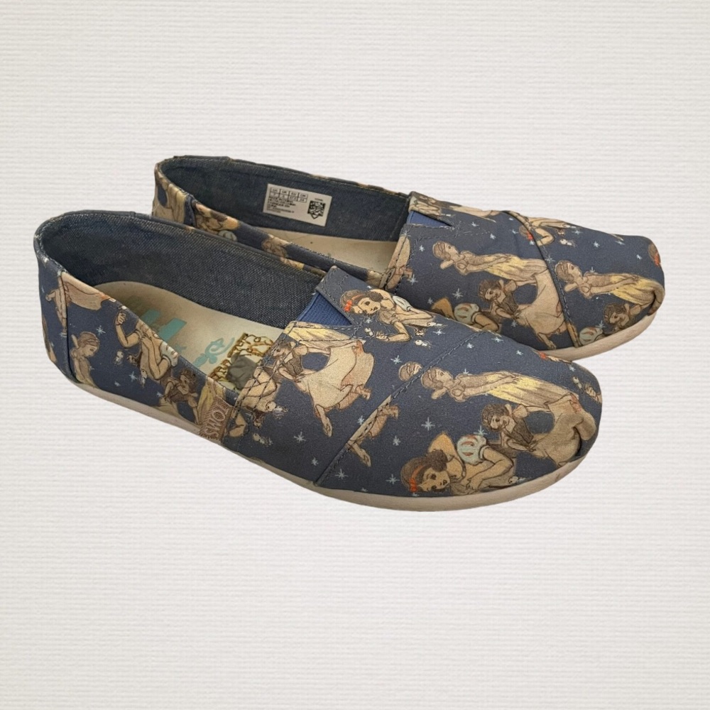 TOMS Snow White Alparagatas Women's US 7